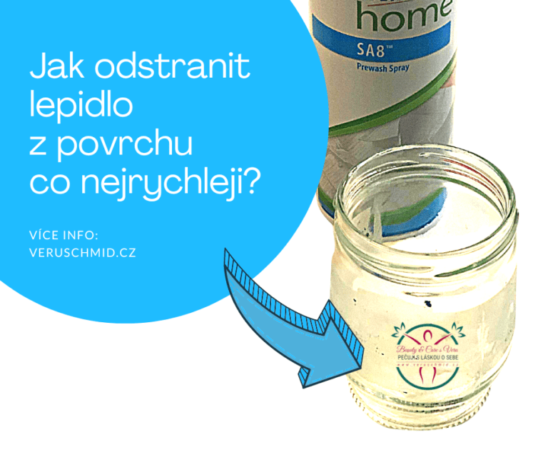 sklenice, lepidlo,